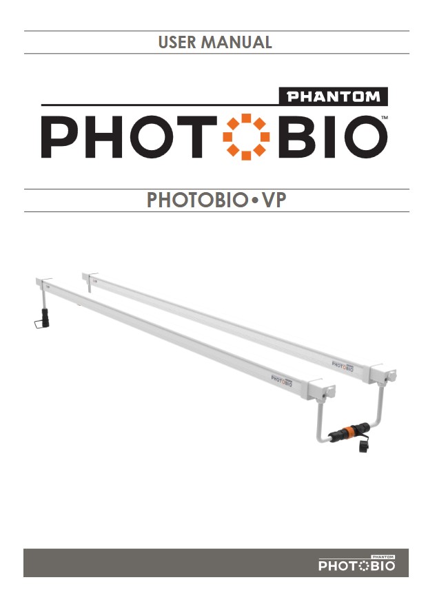 PHOTOBIO VP - Instructions